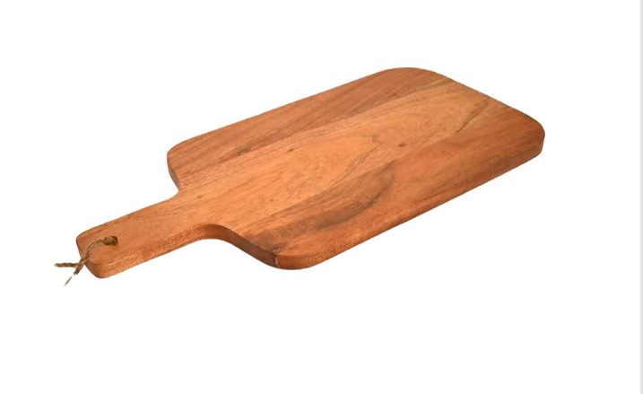 UNIQUELY SHAPED WOODEN CHOPPING - Image 3