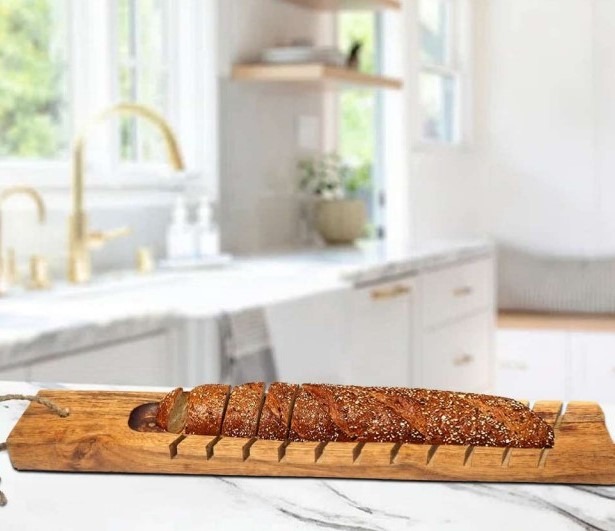 Hand-carved Bread Board Edge - Image 1